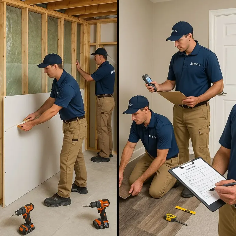 Repairs and Reconstruction process in Baldwin, PA